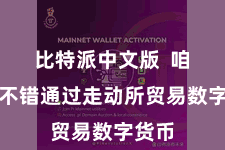 比特派中文版  咱们既不错通过走动所贸易数字货币