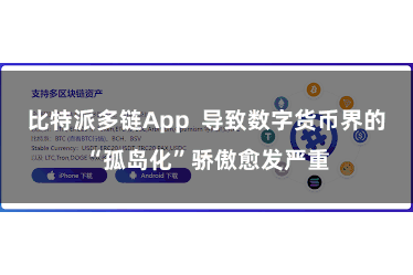 比特派多链App  导致数字货币界的“孤岛化”骄傲愈发严重