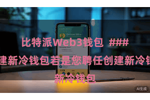 比特派Web3钱包  ### 创建新冷钱包若是您聘任创建新冷钱包